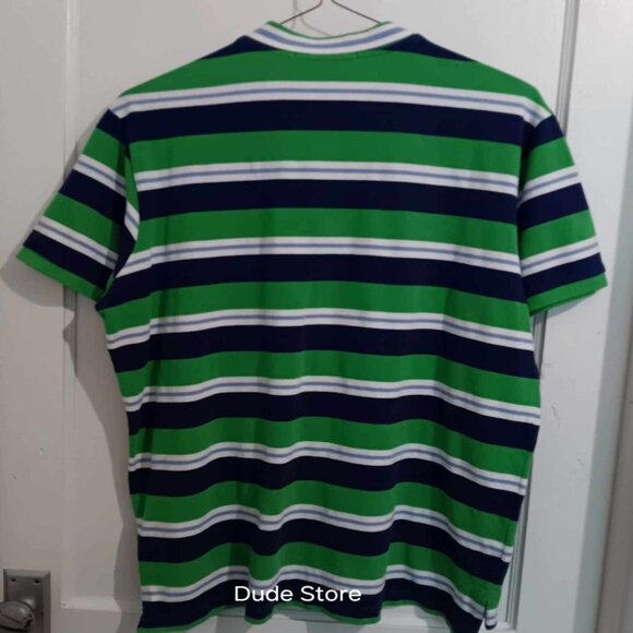 U. S. Polo Assoc. - Green & Blue Polo - Men's Size XL - Picture 2 of 7